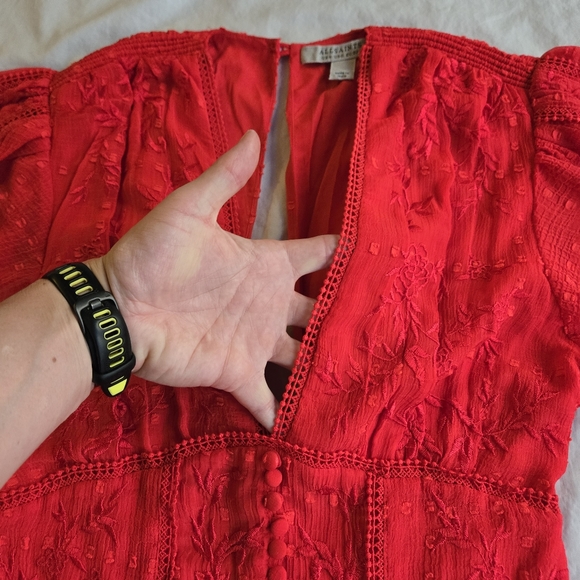 ALL SAINTS ❤️ Aspen Embroidered Maxi Dress sz 0 - like new! - Picture 9 of 16